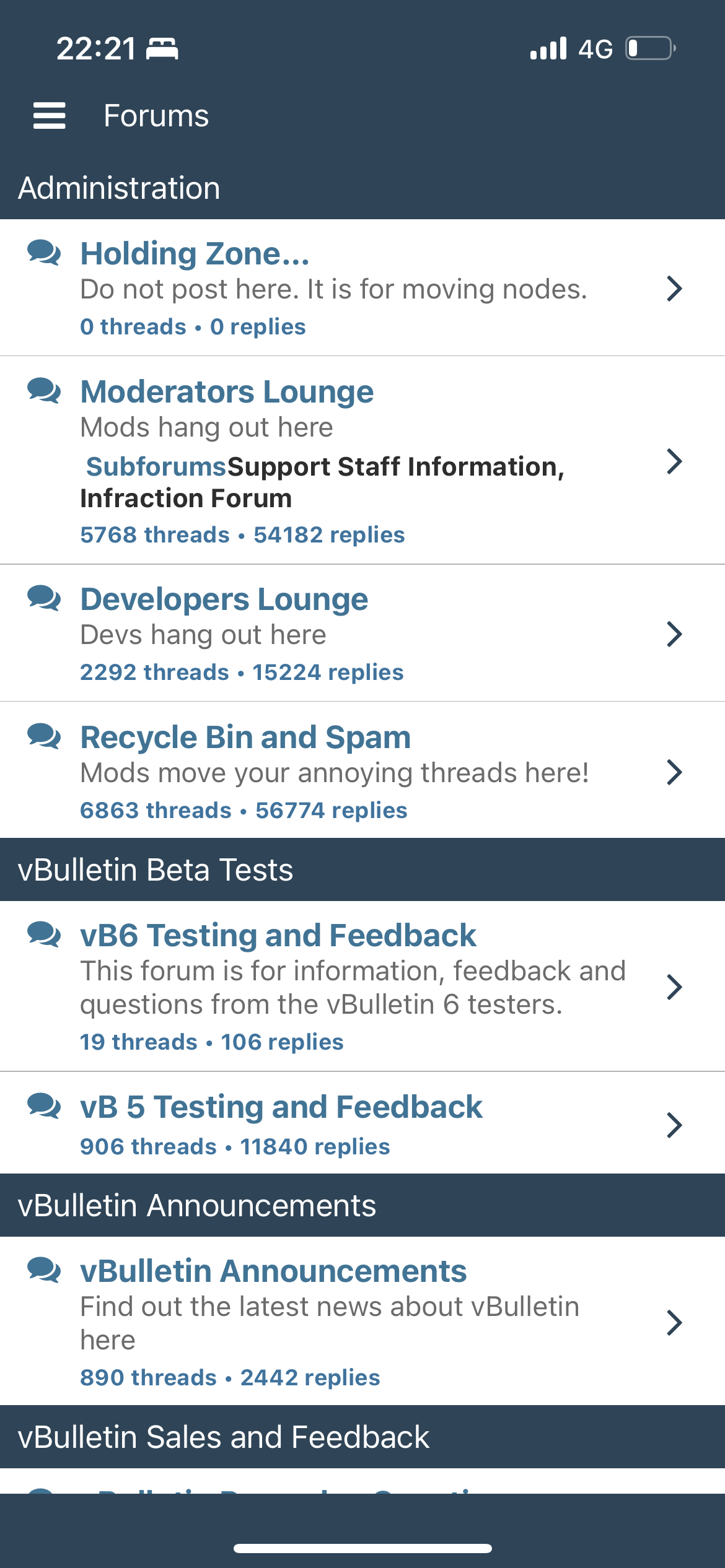 vBulletin Community — ảnh màn hình 2